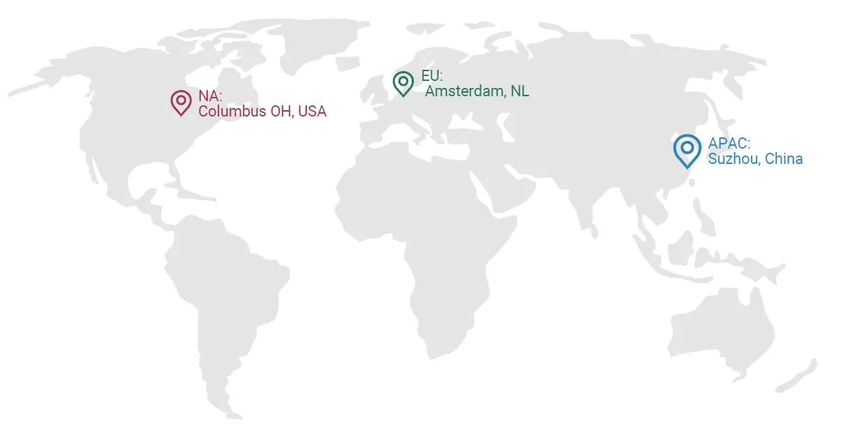 중국에 뿌리를두고 글로브를 제공합니다.