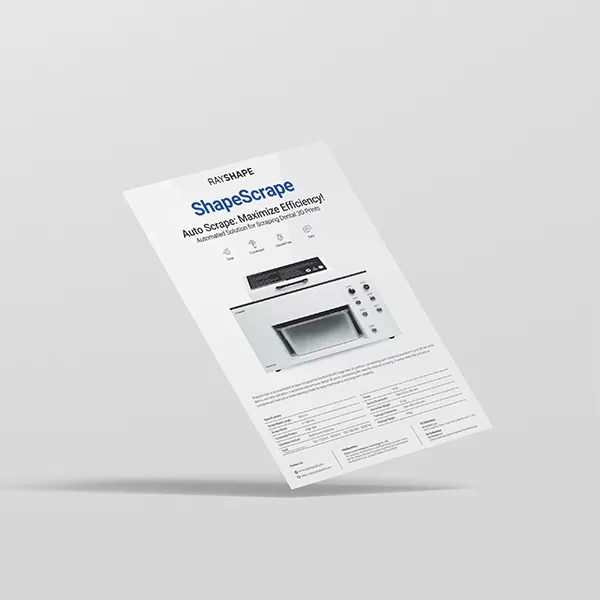 ShapeScrape 제품 매뉴얼