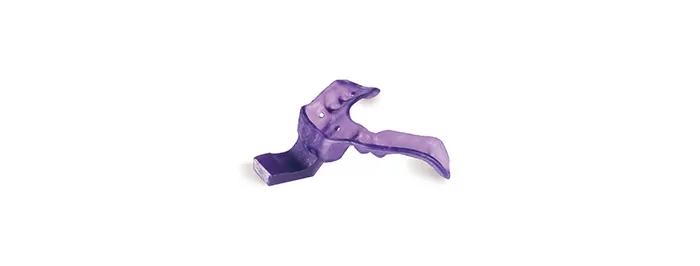 트레이 보라색 수지