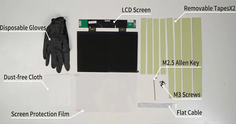 사용 기간 후 Edge E2 3D 프린터의 LCD 화면을 교체하는 방법은 무엇입니까?